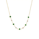 Collier Émeraude Alena