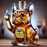 Bouteille de whisky bouledogue