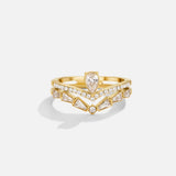 Bague Lilly Dorée  Cristau