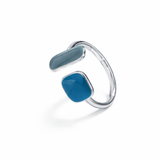 Bague Argent Aigue-Marine