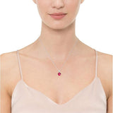 Collier Rubis Rond