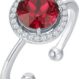 Bague Promesse Rubis