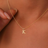 Collier avec lettres d'amour-initiales