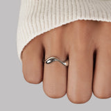 Bague Vague Argent