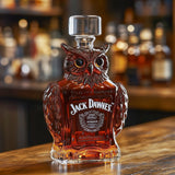 Bouteille de whisky hibou