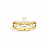 Bague Lilly Dorée  Cristau