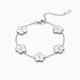 Bracelet Trèfle Argent