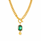 Collier Émeraude Tereza