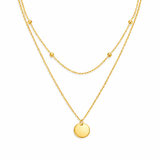 Collier à Disques Superposés