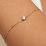 Bracelet en Moissanite