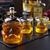 Set bouteille et verres à whisky