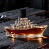 Bouteille de whisky navire militaire