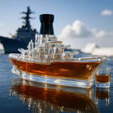 Bouteille de whisky navire militaire