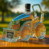 Bouteille de whisky tracteur
