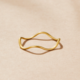 Bague Tina Dorée Empilable