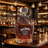 Bouteille de whisky hibou