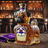 Bouteille de whisky bouledogue français
