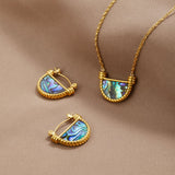 Ensemble Amalfi turquoise