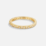 Bague Arquette Dorée Cristaux