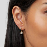 Boucles œil bleu