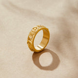Bague Céleste Dorée