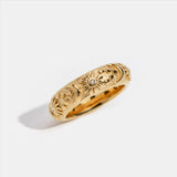 Bague Céleste Dorée