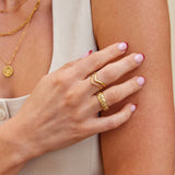Bague Céleste Dorée