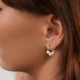 Créoles perle Celine