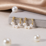 Créoles perle Celine