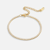 Bracelet Cordelia Tennis Doré