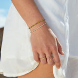 Bracelet Cordelia Tennis Doré