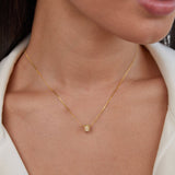 Collier Gigi en Cristal Or