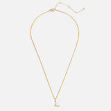 Collier Cœur Lettre Or