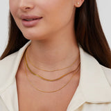 Collier Chaîne Multicouches