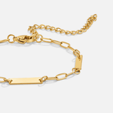 Bracelet Hailey Chaîne Dorée