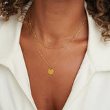 Collier à Disques Superposés