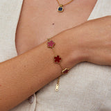 Bracelet Trèfle Rouge Chance