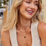 Collier Lulu en Pierres Perles Midnight