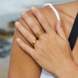 Bague Marissa Feuille Dorée