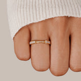 Bague Nacre & Cristaux