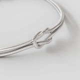 Bracelet infini 1+1