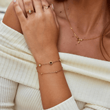 Bracelet Onyx Blanc
