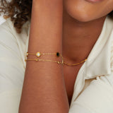 Bracelet Onyx Blanc