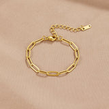 Bracelet Trombone Doré