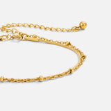 Bracelet Pia Doré Superposé