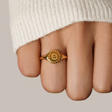 Bague Solstice Dorée