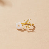 Bague Fleur Blanche